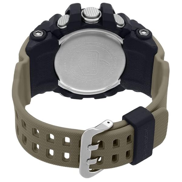 Casio G-Shock GG-1000-1A5DR Black Analog-Digital Dial Brown Resin Strap Men's Watch Mud Resistant Shock Resistant G661 - Image 3