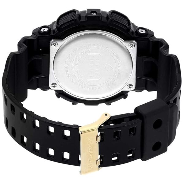 Casio G-Shock GA-110GB-1ADR Black & Gold Analog-Digital Dial Black Resin Strap Men's Watch Shock and 200M Water Resistant G339 - Image 3