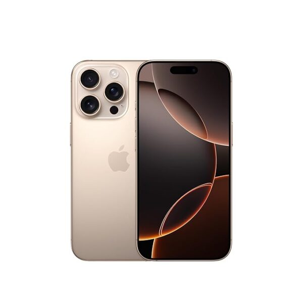 iPhone 16 Pro 5G Mobile Phone with Camera Control, 4K 120 fps Dolby Vision and a Huge Leap in Battery Life. Works with AirPods